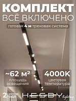 Комплект трековый Hesby Lighting Skylite №5 HSBL_kompl_S005_VI4B4K в Нижнем Новгороде