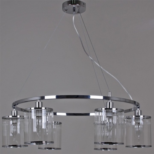 Подвесная люстра ILLUMICO  IL1182-6P-79 CR в Нижнем Новгороде фото 4