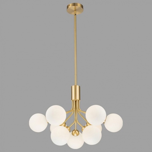 Люстра на штанге Belfast Bryson L-8130-6+3 BR GL в Нижнем Новгороде фото 3