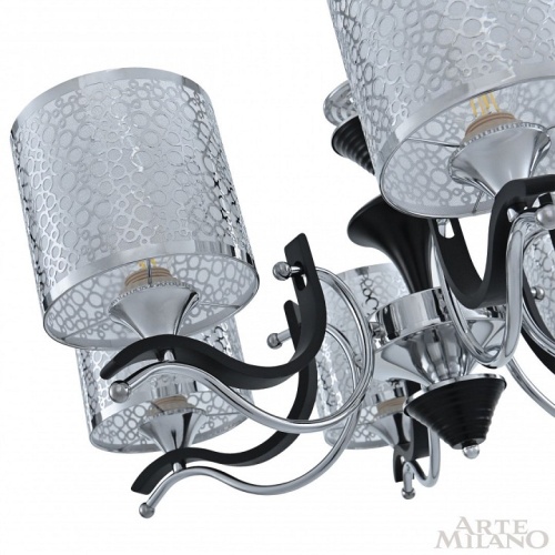 Подвесная люстра Arte Milano Florentia-6787 306787/6 Bk/Ni в Нижнем Новгороде фото 8