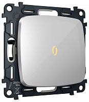 Выключатель самовозвратный одноклавишный с подсветкой, без рамки Ambrella Volt MO MO402050 в Нижнем Новгороде