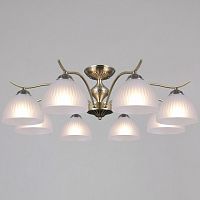 Люстра на штанге ILLUMICO  IL0896-8CSQ-26 AB ELITE в Нижнем Новгороде