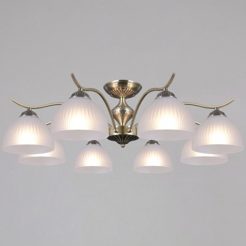 Люстра на штанге ILLUMICO  IL0896-8CSQ-26 AB ELITE в Нижнем Новгороде