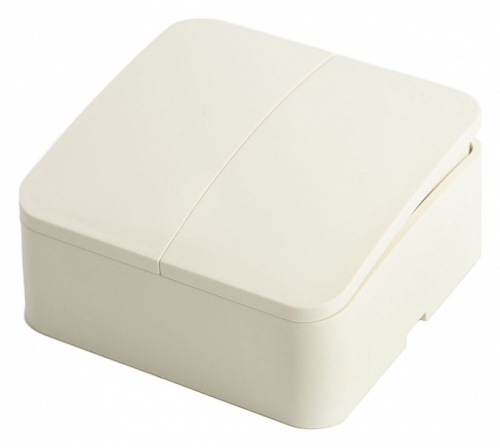 Выключатель двухклавишный Stekker София 49474 в Нижнем Новгороде