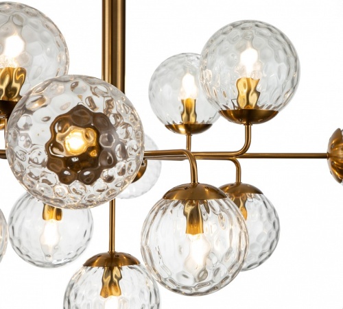 Люстра на штанге Indigo Cocoon 11008/13P Brass в Нижнем Новгороде фото 2