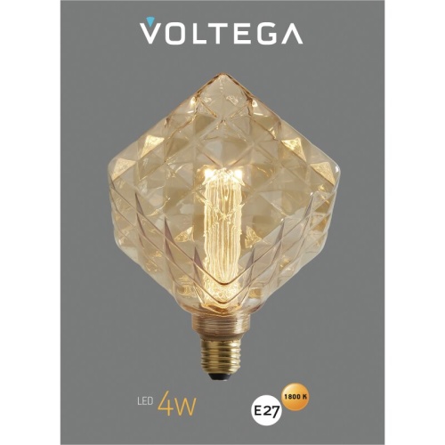 Лампа светодиодная Voltega 271 E27 4Вт 1800K 8563 в Нижнем Новгороде фото 4
