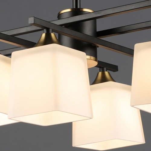 Люстра на штанге 06668-0.3-08 BK+COP в Нижнем Новгороде фото 4