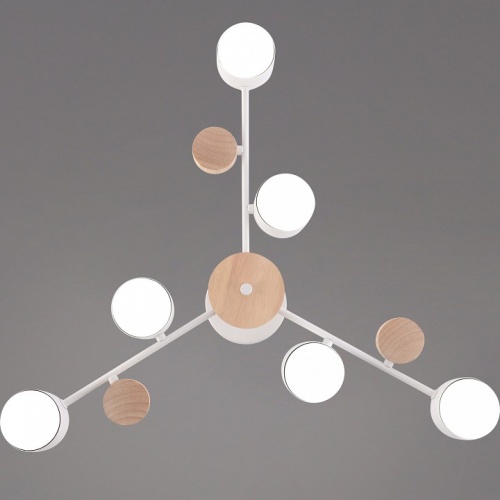 Люстра на штанге 03758-0.3-06 WT+WOOD GX53 в Нижнем Новгороде фото 4