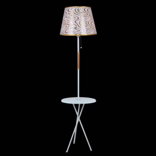 Стол журнальный с торшером 01721-2.6-01B WH в Нижнем Новгороде фото 3