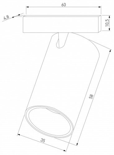Светильник на штанге Elektrostandard Mini Magnetic a065645 в Нижнем Новгороде фото 2