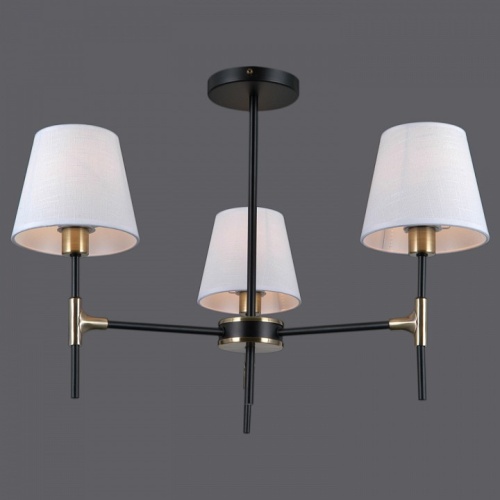 Люстра на штанге ILLUMICO CASTOR IL0185-3CSQ-24 BK AB CASTOR в Нижнем Новгороде фото 3