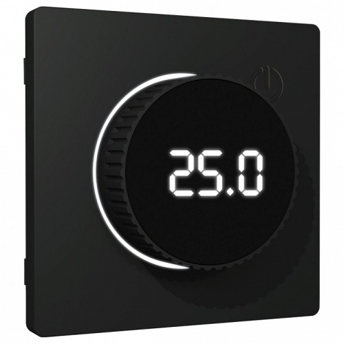 Накладка для терморегулятора электромеханического для теплого пола Ambrella Volt ALFA AP8058 в Нижнем Новгороде