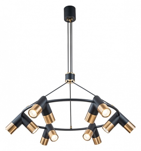 Подвесная люстра Indigo Doppio 11036/12P Black в Нижнем Новгороде фото 4