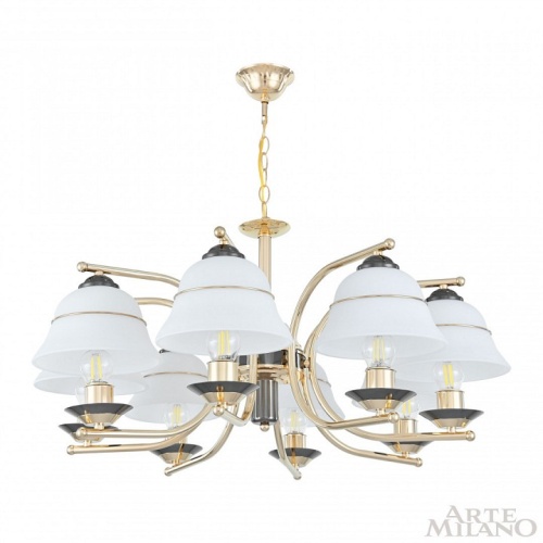 Подвесная люстра Arte Milano Florentia-1240 301240/8 Bk/Gd в Нижнем Новгороде фото 8