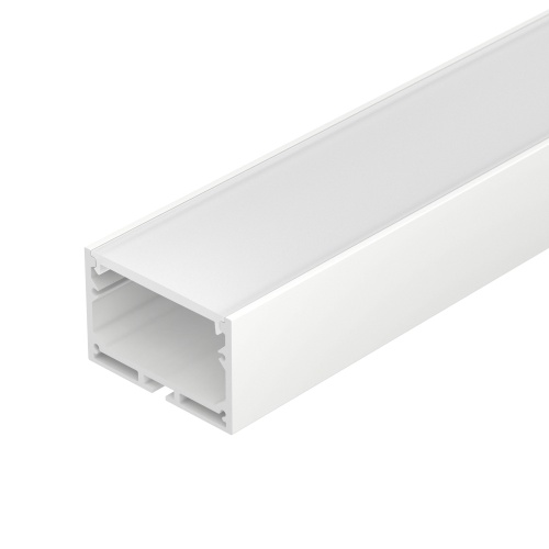 Профиль с экраном SL-LINE-4932-2500 WHITE+OPAL (Arlight, Алюминий) в Сарове фото 4