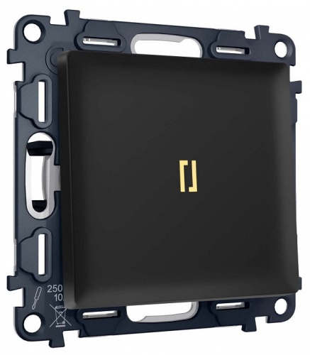 Выключатель самовозвратный одноклавишный с подсветкой, без рамки Ambrella Volt MA MA802050 в Нижнем Новгороде