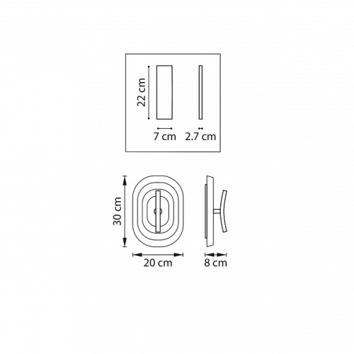 Накладной светильник Lightstar Erica 609646 в Нижнем Новгороде фото 6