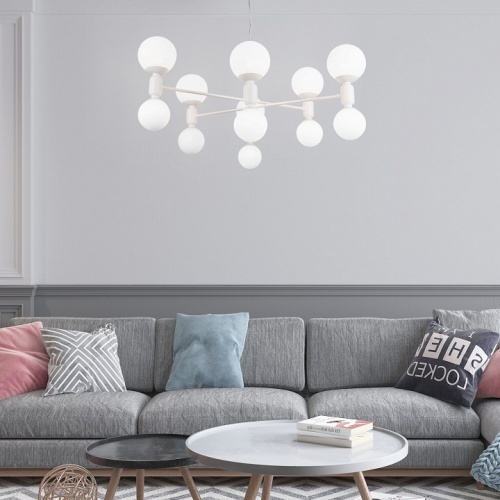 Подвесная люстра Eurosvet Bubble 30182 белый в Нижнем Новгороде фото 3