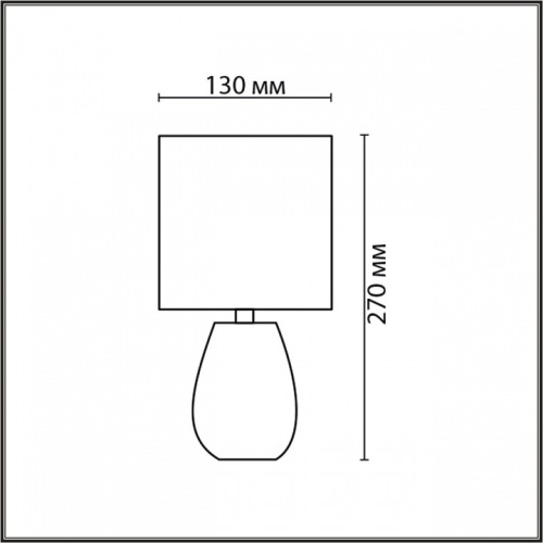 Настольная лампа декоративная Lumion ASELA 8160/1T в Нижнем Новгороде фото 3