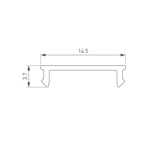 Экран SL-KANT-H18-2000 FLAT OPAL (Arlight, Пластик) в Куйбышеве фото 2