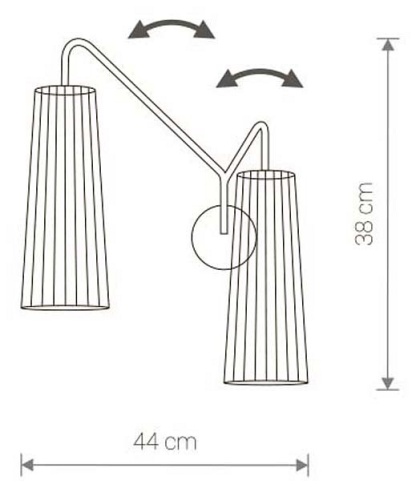 Бра Nowodvorski Dover 9260 в Нижнем Новгороде фото 3