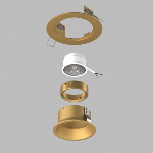 Встраиваемый светильник Lightstar Domino D61303GMOD в Нижнем Новгороде фото 3