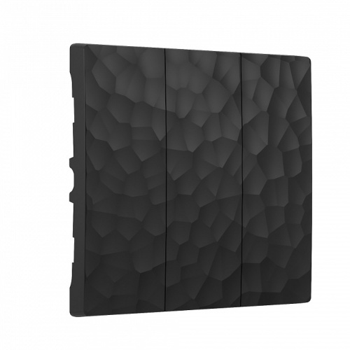 Клавиши для выключателя трехклавишного Werkel Hammer черный W1239008 в Нижнем Новгороде