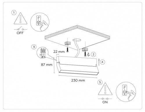 Накладной светильник Ambrella Light TA TA1821 в Нижнем Новгороде фото 7