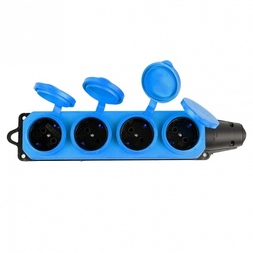 Розетка переносная разборная с заземлением и крышкой Stekker Одри 49402 в Нижнем Новгороде фото 8