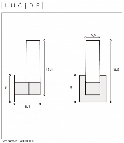 Светильник на штанге Lucide Jesse 04202/01/30 в Нижнем Новгороде фото 4
