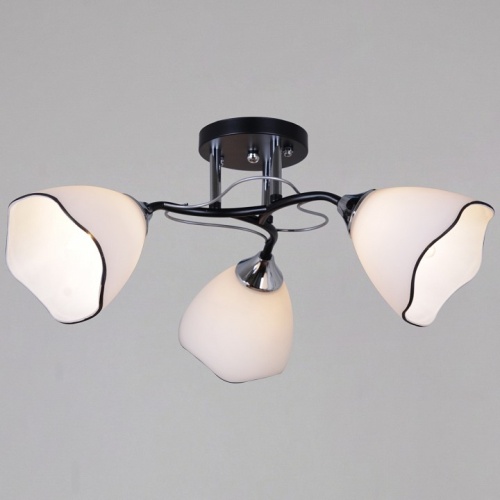 Люстра на штанге  79360-0.3-03 BK+CR в Нижнем Новгороде