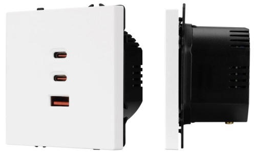 Механизм розетки 2хUSB type A и C Arlight NOBE 061839 в Нижнем Новгороде