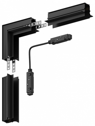 Соединитель угловой внутренний для треков встраиваемых Hesby Lighting ElDeko 0063 в Нижнем Новгороде фото 4