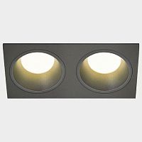 Встраиваемый светильник Italline IT08-8013 IT08-8013 black 3000K 2 шт + IT08-8015 black в Нижнем Новгороде