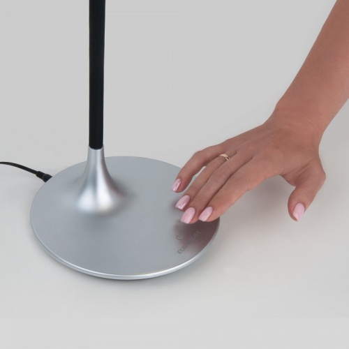 Настольная лампа офисная Eurosvet Urban 80422/1 серебристый в Нижнем Новгороде фото 2