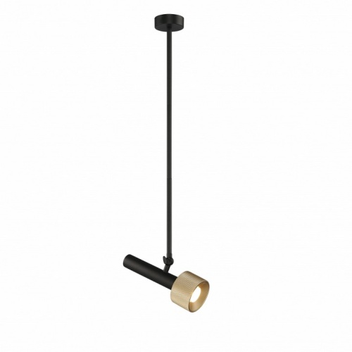 Светильник на штанге iLedex Delta 2361-1 BK+BR в Нижнем Новгороде фото 2