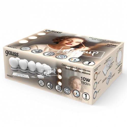 Подсветка для зеркала Gauss MAKEUP MK002 MK001 в Нижнем Новгороде фото 5