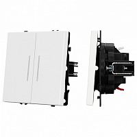 Выключатель двухклавишный без рамки Arlight SWT 054239 в Нижнем Новгороде