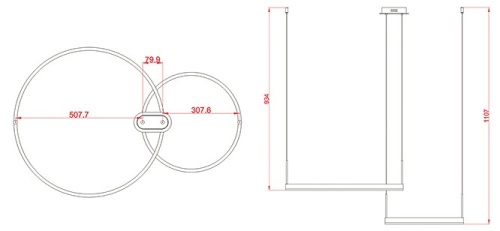 Подвесной светильник Kink Light Тор 08219,33P(3000K) в Нижнем Новгороде фото 2