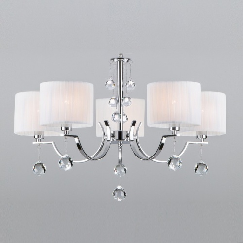 Подвесная люстра Eurosvet Napoli 60095/5 хром в Нижнем Новгороде