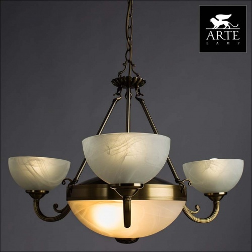 Подвесная люстра Arte Lamp Windsor A3777LM-3-2AB в Выборге фото 3