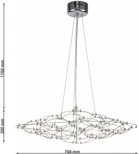 Подвесная люстра Favourite Thinner 4305-8P в Нижнем Новгороде фото 2