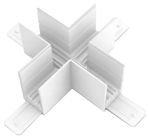 Соединитель X-образный для треков Lightstar Teta 505286-ALU в Нижнем Новгороде