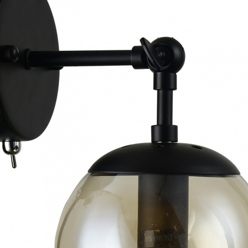 Бра Arte Lamp Bolla A1664AP-1BK в Тольятти фото 3