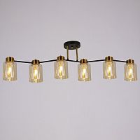 Светильник на штанге ILLUMICO Qui IL6111-6COU-79 BK GD Qui в Нижнем Новгороде