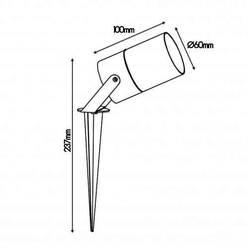 Наземный низкий светильник Mantra Quebec 8155 в Нижнем Новгороде фото 2
