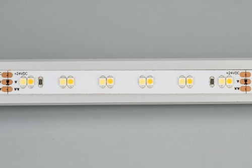 Лента RT 6-5000 24V White-MIX 2x (3528, 120 LED/m, LUX) (Arlight, 9.6 Вт/м, IP20) в Звенигороде фото 2