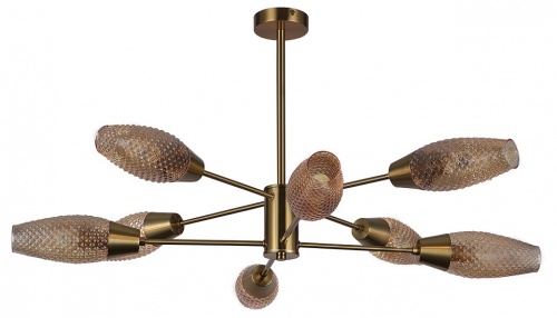 Люстра на штанге Escada Desire 10165/8PL Copper в Нижнем Новгороде фото 6