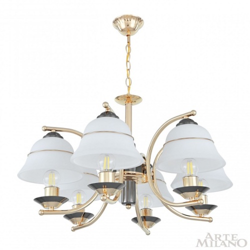 Подвесная люстра Arte Milano Florentia-1240 301240/6 Bk/Gd в Нижнем Новгороде фото 10