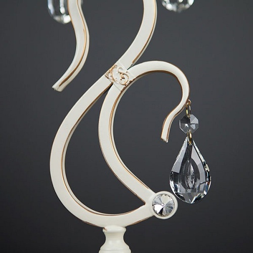 Настольная лампа декоративная Eurosvet Etna 12205/1T белый Strotskis в Нижнем Новгороде фото 2